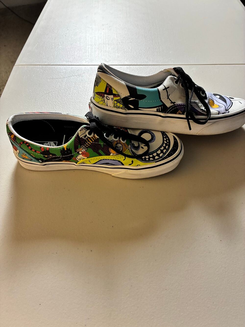 Vans Disney Nightmare Before Christmas Era Jack Skellington Sally Shoes 8 Women